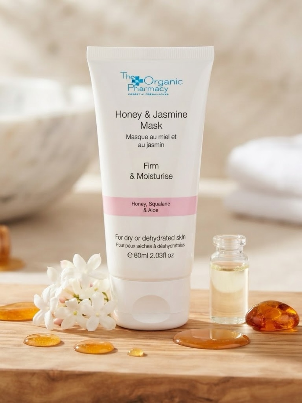 The Organic Pharmacy Honey & Jasmine Mask - New